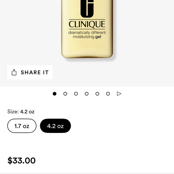 NWT Clinique Gel Moisturizer For Combination/Oily Skin 4.2oz - Picture 6 of 6